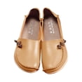 thumbnail image 1 of GEZHEN Women's Genuine Cowhide Mother's Shoes Bean Elastic Girls' Low Top Casual Shoes Non Slip Low Top Platform Shoes, 1 of 7