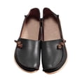 thumbnail image 1 of GEZHEN Women's Genuine Cowhide Mother's Shoes Bean Elastic Girls' Low Top Casual Shoes Non Slip Low Top Platform Shoes, 1 of 8