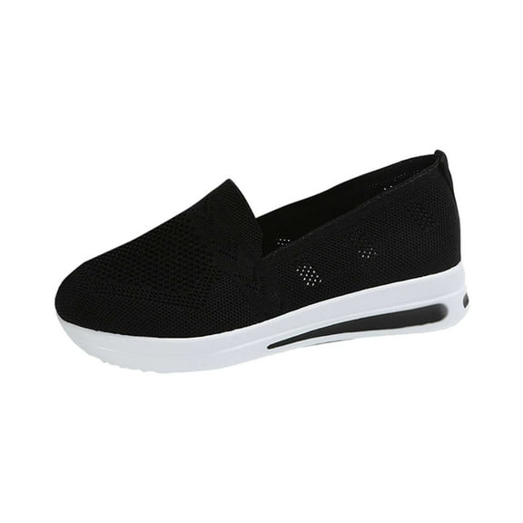 GEZHEN Women's Orthopedic Casual Shoes Ethnic Arch Support Summer Fashion Hollow Breathable Flat Heel Soft Sole Shoes Non Slip Low Top Platform Shoes