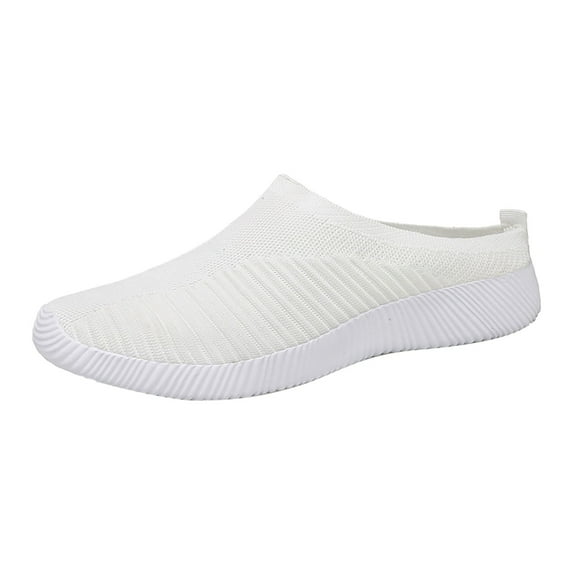 GEZHEN Women's Shoes Aliexpress Sports Loafers Woven Casual Elderly Sock Mouth Mom Soft Orthopedic Breathable Go Walking Slip On Foam Arch Support Hands In Sneakers Non Slip Low Top Platform Shoes