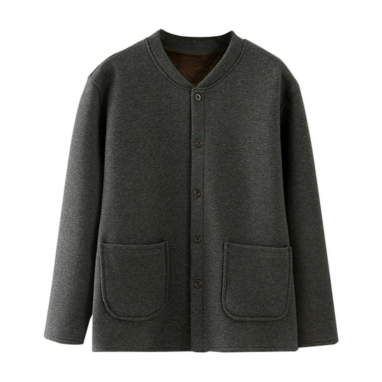 Women's button front sweatshirt jacket online