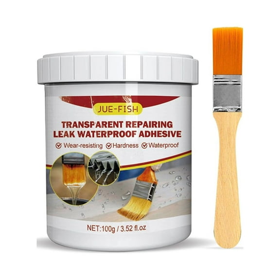 GEjnmdty 100g Anti-Leak Glue Floor Transparent Waterproof Adhesive Repair Sealant Paste