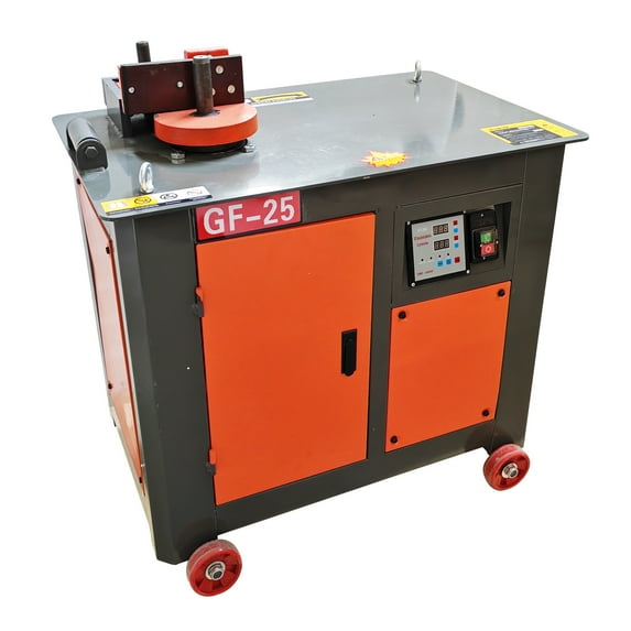 GF-25 Reinforcement Hoop Bending Machine Automatic CNC Steel Bar Hoop Bender 220V