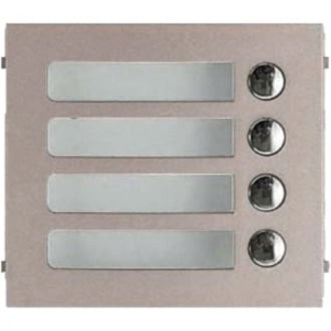 Aiphone GF-4P Four Call Button Panel - Replacement For GF/GT Series Multi-Tenant Entry Security Systems