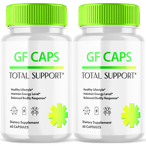 GF Caps Total Support Pills Healthy Lifestyle GFCaps Supplement 120 Capsules