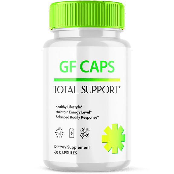 GF Caps Total Support Pills Healthy Lifestyle GFCaps Supplement 60 Capsules