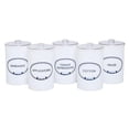 thumbnail image 1 of GF Health Products 3455 Labeled Opaque Plastic Sundry Jars, 1 of 1