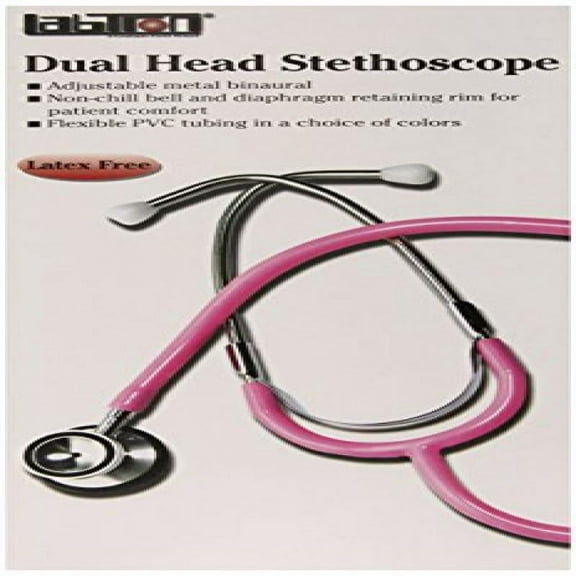 WH - Dual Stethoscope Pink 400P - EACH