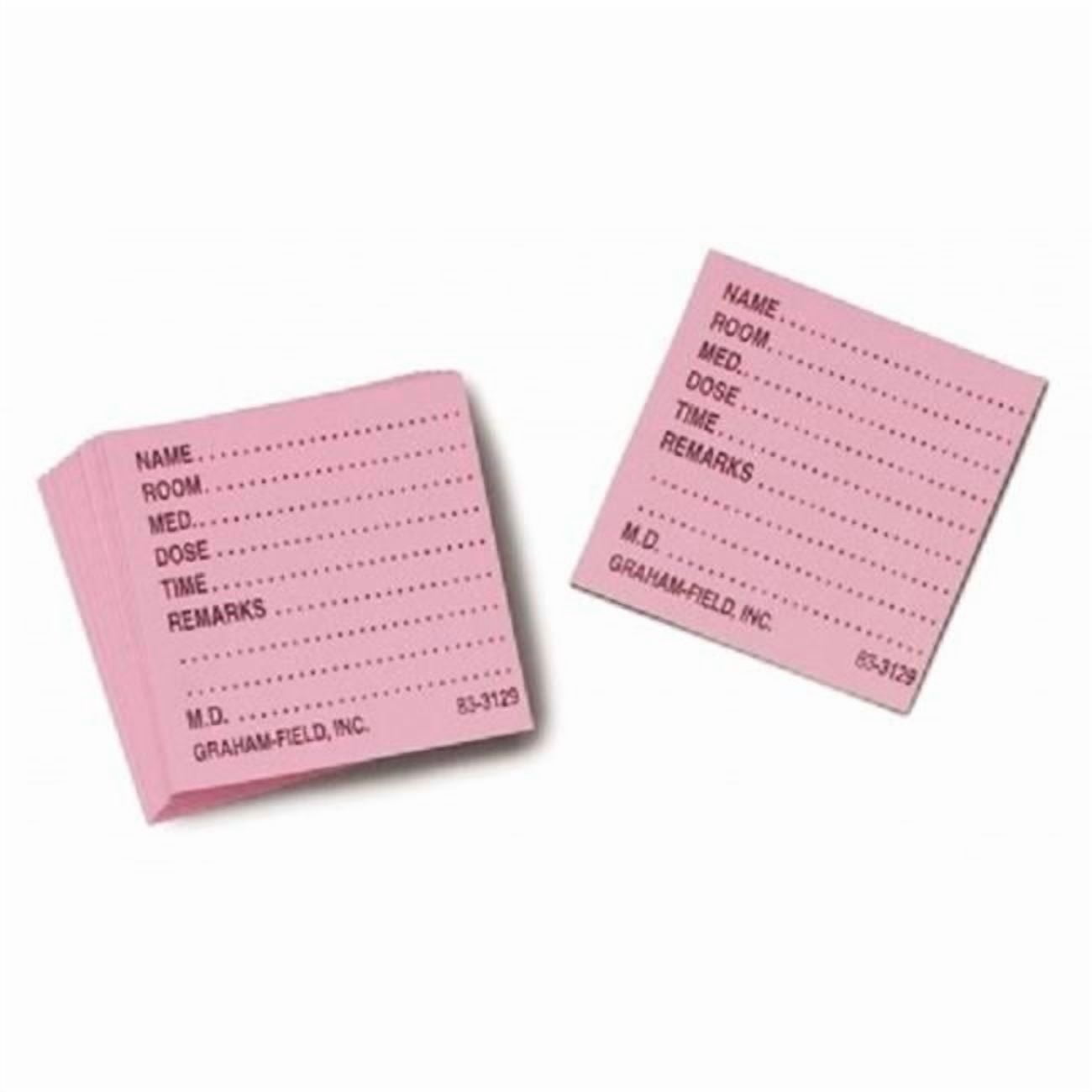GF Health Products Medicine Card, Pink - Walmart.com