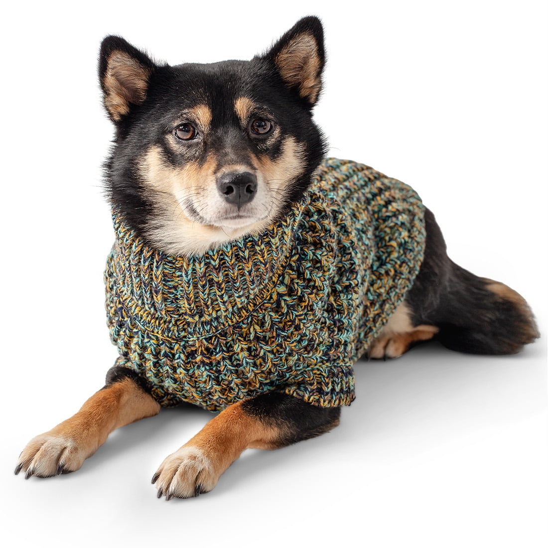 GF PET Scout Dog Sweater Apparel for Small Medium Large Dogs Pets, Navy, XS
