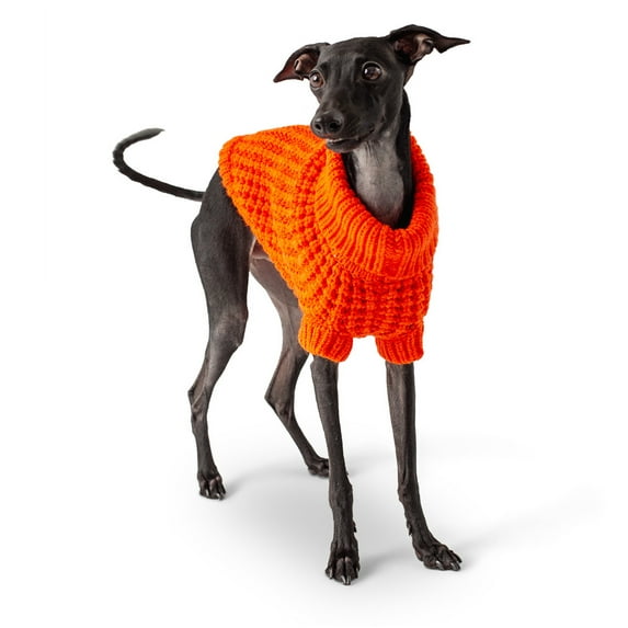 GF PET Scout Dog Sweater Apparel for Small Medium Large Dogs Pets, Orange, 2XS