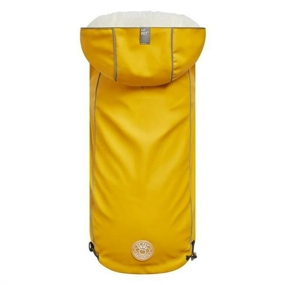 GF Pet GJ472F2-YE-3XL Insulated Raincoat, Yellow - 3XL