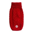 thumbnail image 1 of GF Pet GS391F0-RED-S Chalet Sweater, Red - Small, 1 of 5