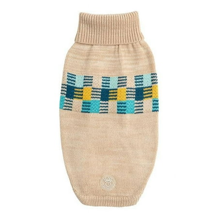 GF Pet GS415F1-OM-2XS Winter Sailor Sweater, Oatmeal Mix - 2XS