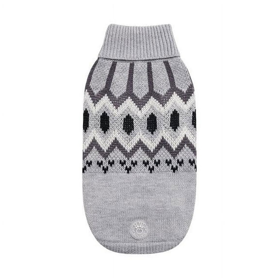 GF Pet GS470F2-GM-S Heritage Sweater, Grey Mix - Small