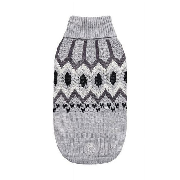 GF Pet GS470F2-GM-XL Heritage Sweater, Grey Mix - Extra Large