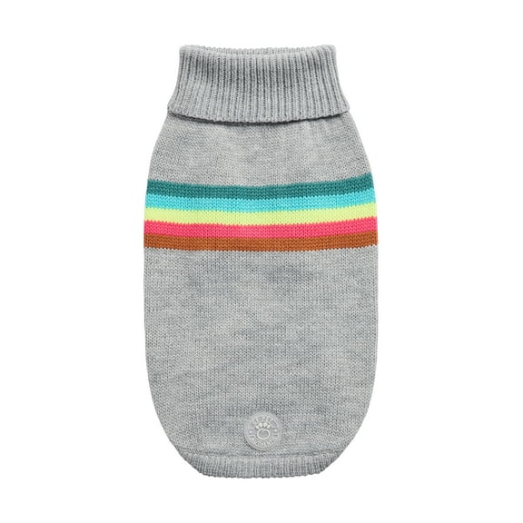 GF Pet Retro Sweater - Grey Mix - XS