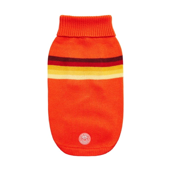 GF Pet Retro Sweater - Orange - 3XS