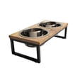 thumbnail image 1 of Elevated Wood & Metal Feeder Size: Large, 1 of 4