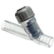 GF Piping Systems - 192304007 PVC Y Check Valve, Wye, EPDM Seat, EPDM Seal, 3/4 Spigot CA2