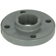 thumbnail image 1 of GF Piping Systems CPVC Pipe Fitting, Solid Flange, Schedule 80, Gray, 4" NPT Female, 1 of 3