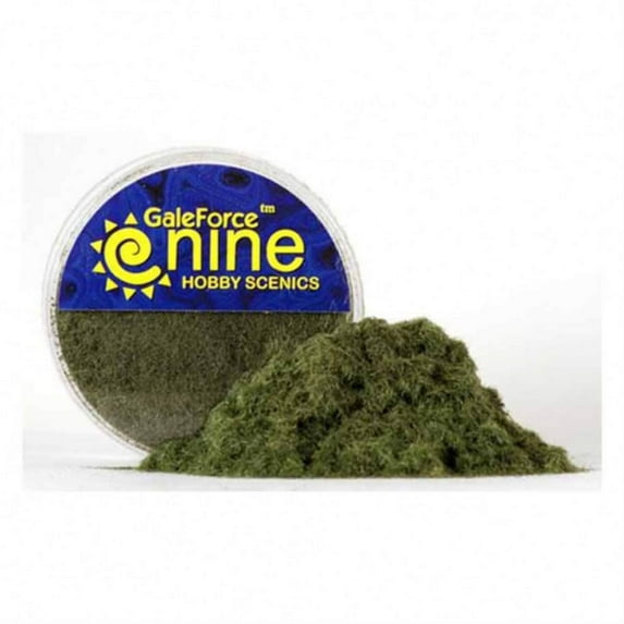 GF9 Hobby Scenics: Dark Green Static Grass