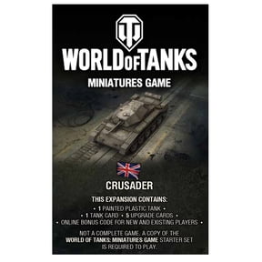 GF9: World of Tanks: British Crusader - Expansion Miniatures Game: Wave 6 Tank - Gale Force 9