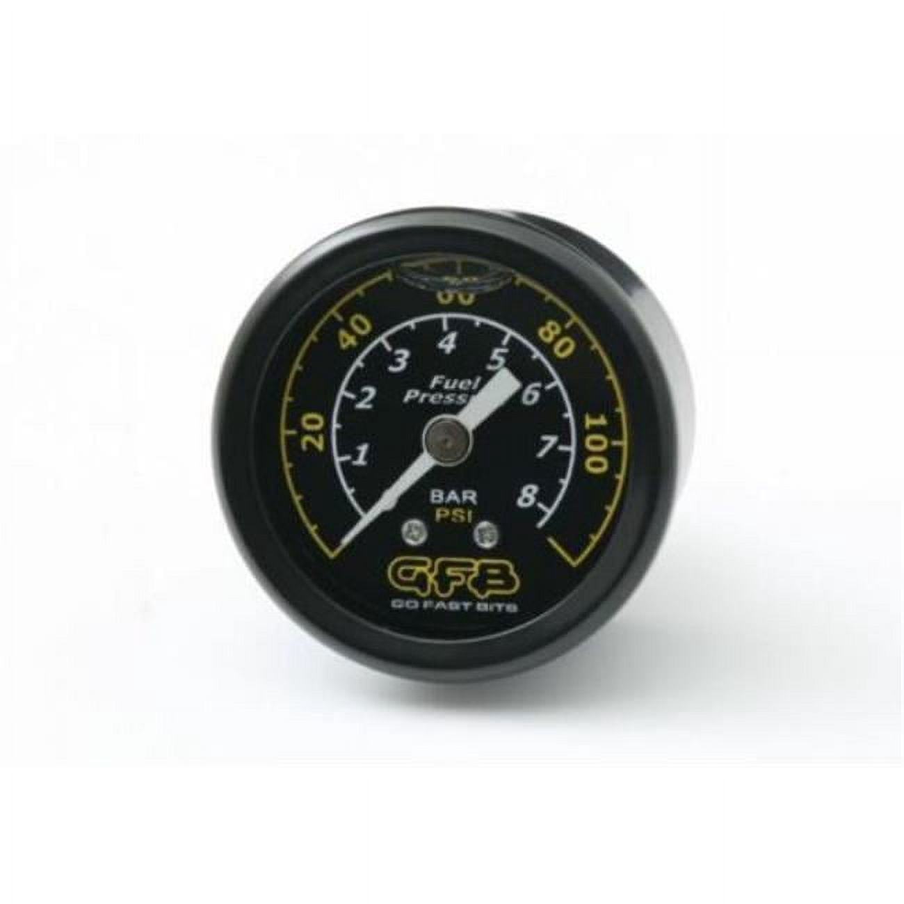 GFB Fuel Pressure Gauge (Suits 8050/8060) 40mm 1-1/2in 1/8MPT Thread 0-120PSI