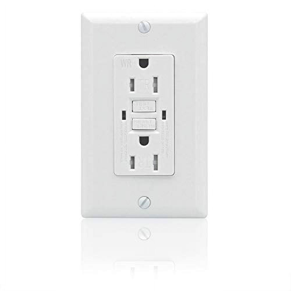 GFCI 15A Self Test, Tamper And Weather Resistant Duplex Receptacle