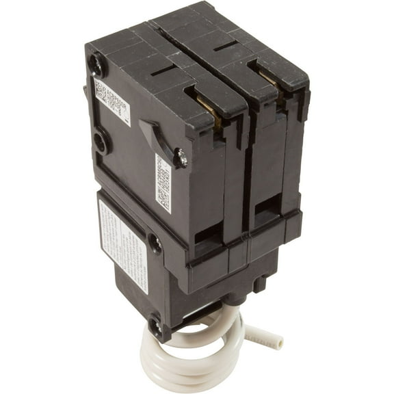 GFCI Circuit Breaker, 15A, 115v/230v, Double Pole