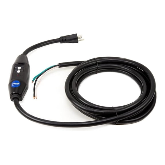 GFCI Cord Replacement for Hot Tub, Spa & Pool - 120V/15A Inline Style