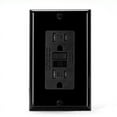 GFCI Outlet 15 Amp, SelfTest GFI Electrical Outlet, Tamper GFCI