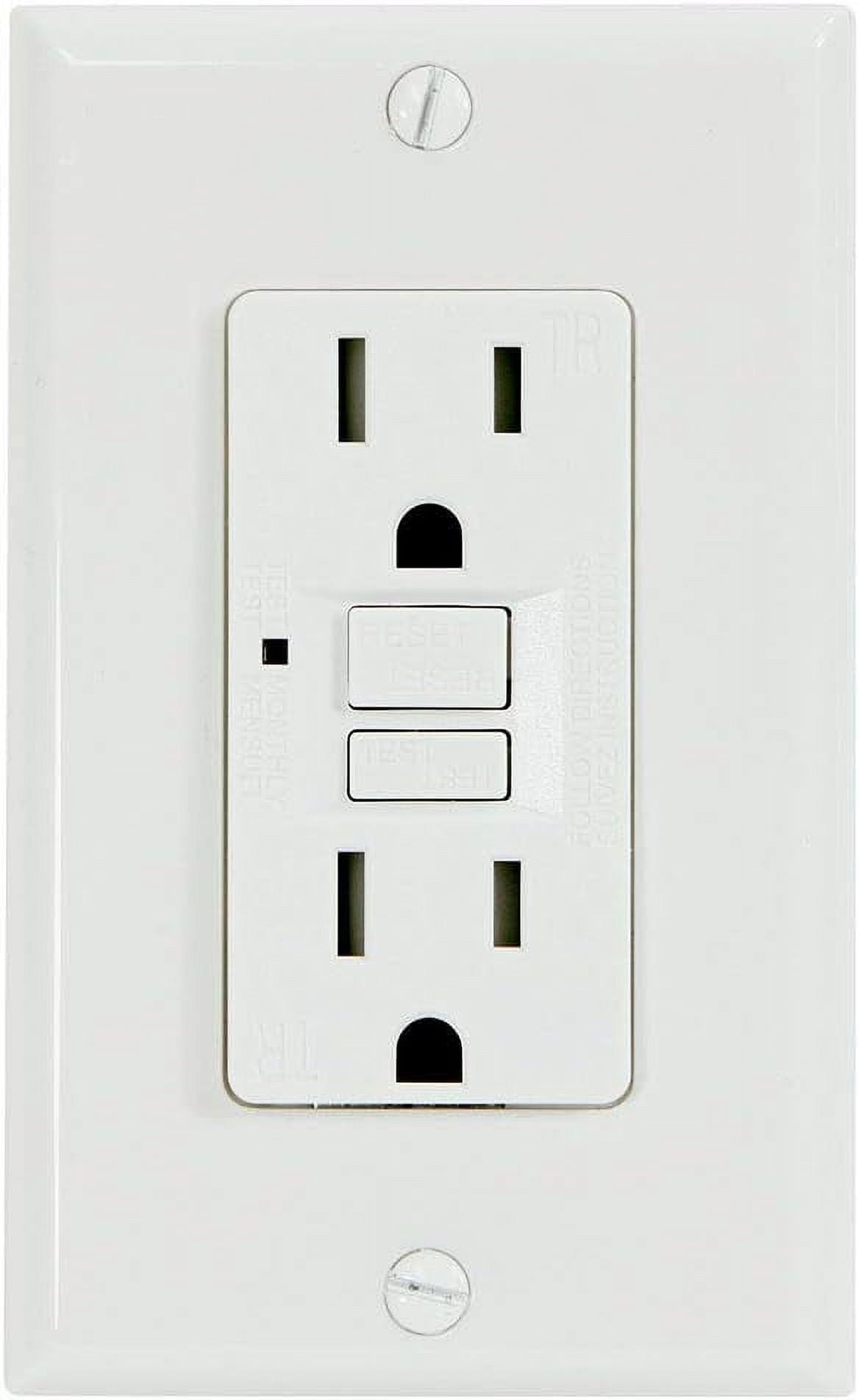 GFCI Outlet, White