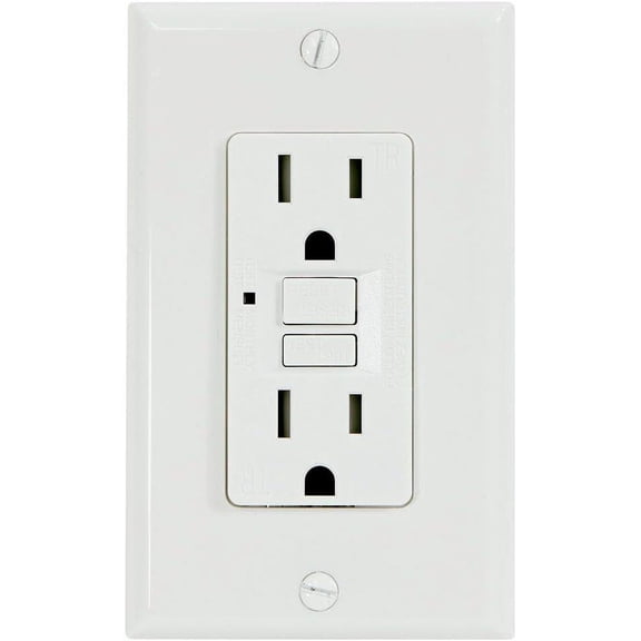 GFCI Outlet, White