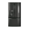 thumbnail image 1 of GFD28GBLTS 36 Freestanding French Door Refrigerator with 27.8 cu. ft. Total Capacity  Door-in-Door  TwinChill Evaporators  Turbo Freezer  and 4 Spill Proof Split Glass Shelves  in, 1 of 4