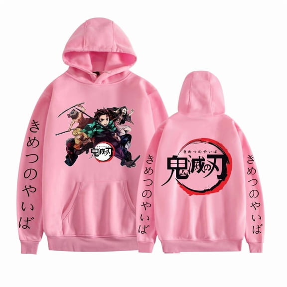 GFGSZTAFB Kamado Tanjirou Anime Hoodie Sweatshirt Fashion Men/Women Casual Hip Hop Autumn/Winter Clothes XS-3XL