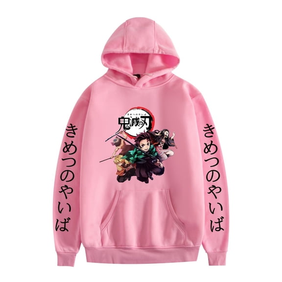GFGSZTAFB Kamado Tanjirou Anime Hoodie Sweatshirt Fashion Men/Women Casual Hip Hop Autumn/Winter Clothes XS-3XL