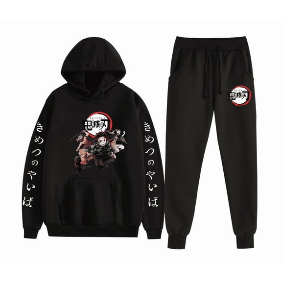 GFGSZTAFB Nezuko Tanjirou Rengoku Kyoujurou Tsuyuri Kanawo Anime two-piece Hoodie