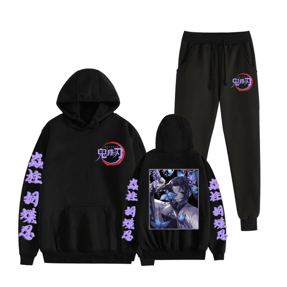 GFGSZTAFB Nezuko Tanjirou Rengoku Kyoujurou Tsuyuri Kanawo Anime two-piece Hoodie