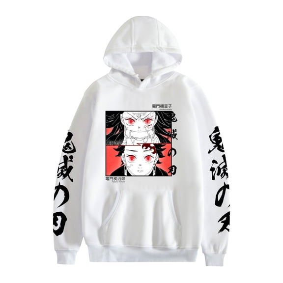 GFGSZTAFB Rengoku Kyoujurou Anime Hoodie Sweatshirt Fashion Men/Women Casual Hip Hop Harajuku Style Loose Fit Pullover Sweatshirt