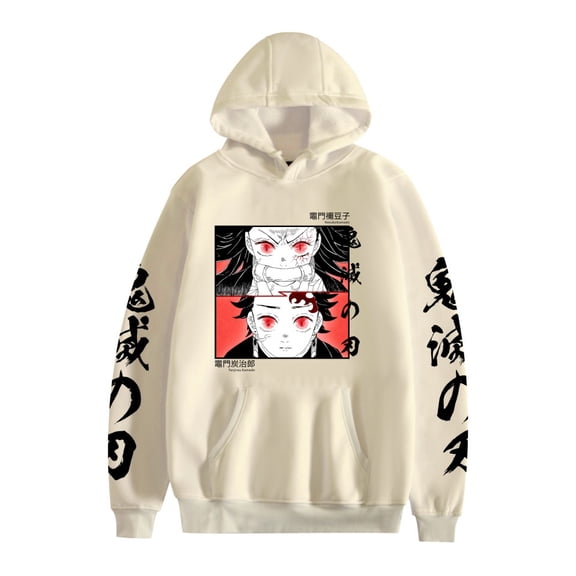 GFGSZTAFB Rengoku Kyoujurou Anime Hoodie Sweatshirt Fashion Men/Women Casual Hip Hop Harajuku Style Loose Fit Pullover Sweatshirt