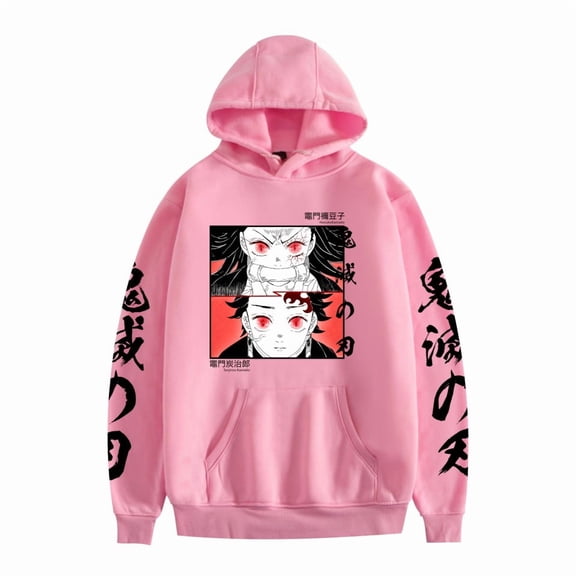 GFGSZTAFB Rengoku Kyoujurou Anime Hoodie Sweatshirt Fashion Men/Women Casual Hip Hop Harajuku Style Loose Fit Pullover Sweatshirt