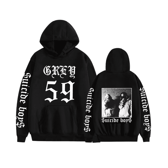 GFGSZTAFB Suicide Boys Hoodie 2025 New Hip-Hop Singer Casual Hoodie Unisex
