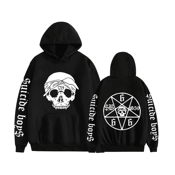 GFGSZTAFB Suicide Boys Hoodie 2025 New Hip-Hop Singer Casual Hoodie Unisex