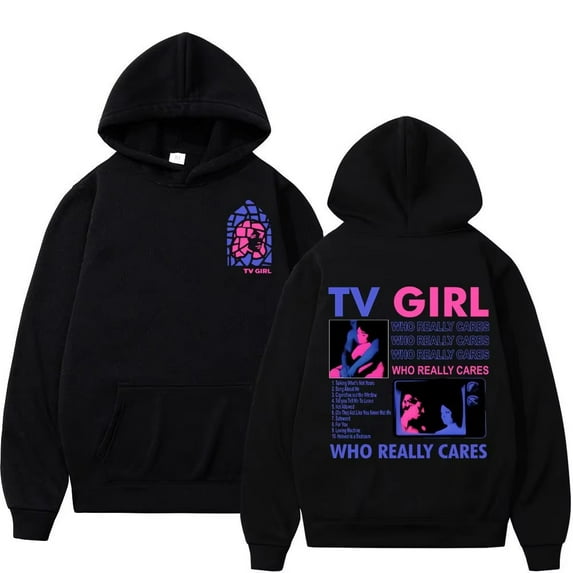 GFGSZTAFB Tv Girl Lovers Rock Song Print Hoodie French Exit Album Poster Merch Hoodies Tops Men Women Fashion Vintage Sweatshirt