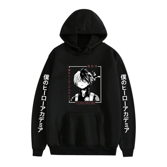 GFGSZTAFB Unisex Unisex MHA Bakugou Katsuki Cosplay Hoodies Hero Academia Sweatshirt Pocket Pullover Tops