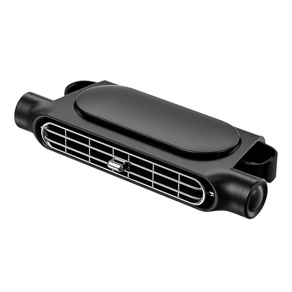 GFHFHITJ 2024 New Car Rear Seat Fan Usb Plug 3-Speed Car Rear Pillow Leaf Less Seat Fan