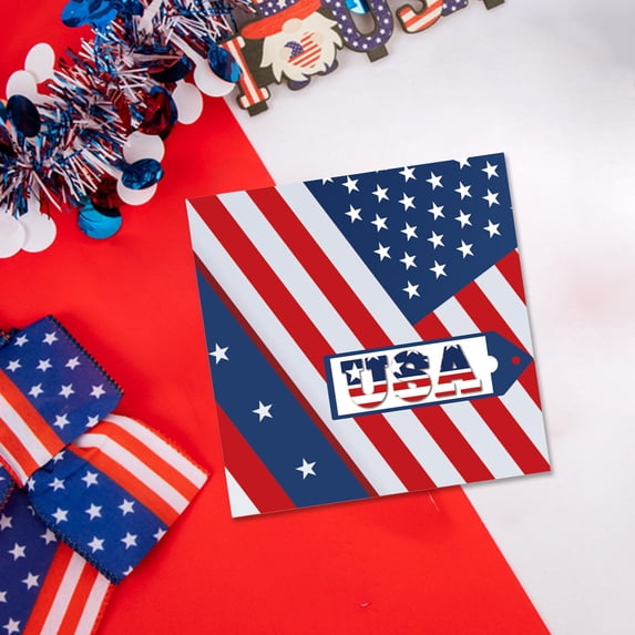GFHFHITJ 4th of July Napkins,Independence Day Disposable Napkin Paper for Patriotic Party Supplies