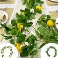 thumbnail image 1 of GFHFHITJ 6.5 Ft Garland Christmas Decorcorations,Christmas,Artificial Lemon Garland Spring Summer Faux Fruit Vine Garlands with Greenery for Door Wall Mantle Wedding Party Table Decorations, 1 of 7