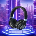 thumbnail image 1 of GFHFHITJ Active Noise Cancelling Headphones Bluestooth Headphones Wireless Headphones Over Ear with Microphone Deep Bass, Comfortable Protein Earpads, 30 Hours Playtime for Travel/Work, Ck, 1 of 8